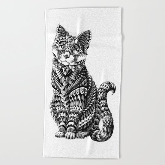Cat Beach Towel