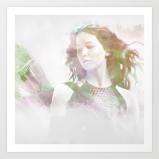 Katniss Everdeen Art Print