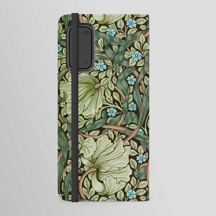 Pimpernel by William Morris Android Wallet Case