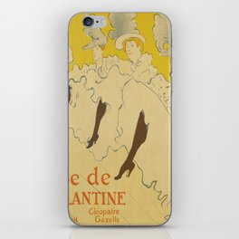 Henri de Toulouse-Lautrec - Troupe Mademoiselle Eglantine iPhone Skin