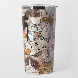 A lot of Cats Travel Mug