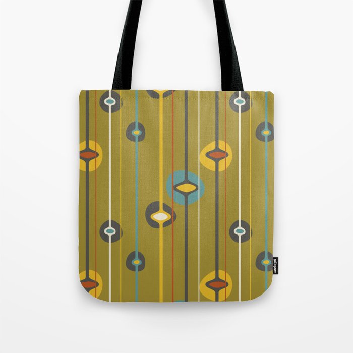 Mid Century Modern Baubles Seamless Pattern 26 Tote Bag