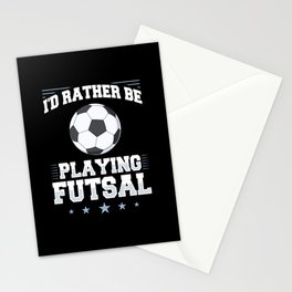 Futsal Soccer Ball Court Goal Training Player Stationery Card