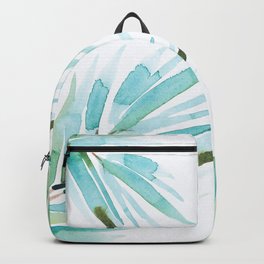 Palm tree leaves Backpack