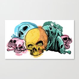 Skulls Canvas Print