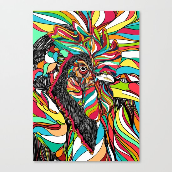 Tropical Cock (Feat. Bryan Gallardo) Canvas Print