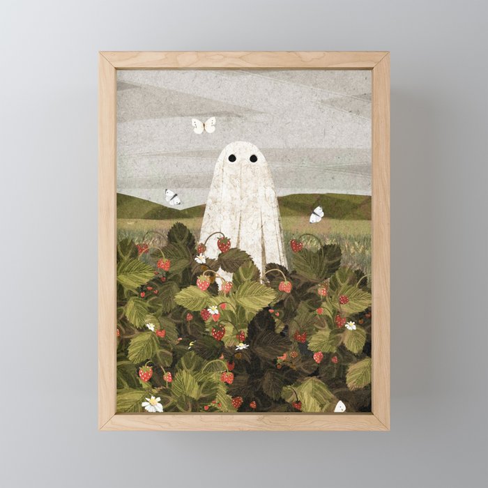 Strawberry Fields Framed Mini Art Print