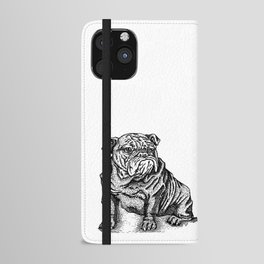 Sapphorica Creations- Philip the Bulldog iPhone Wallet Case