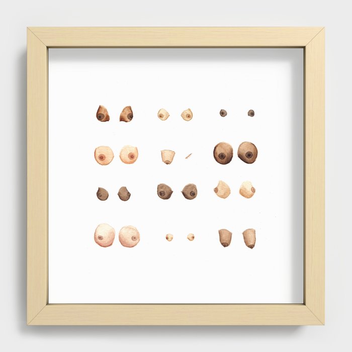 Boobies. Art Print by Flora Wiström