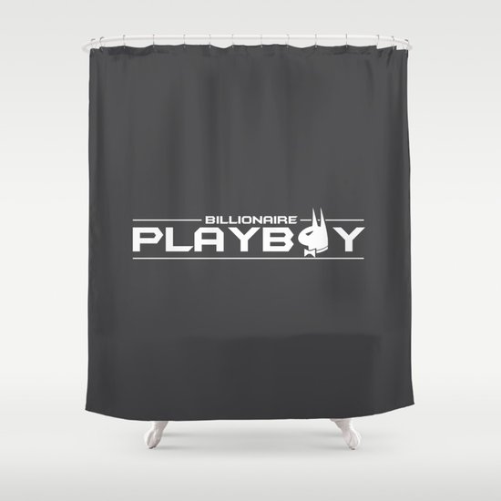Billionaire Playboy Shower Curtain