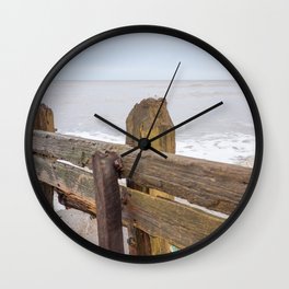 Seaside breakers Wall Clock