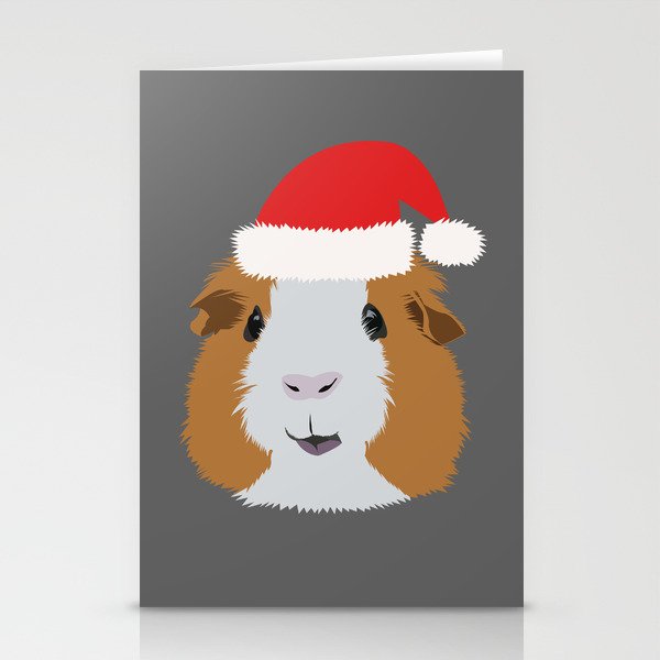 Christmas Guinea Pig Stationery Cards