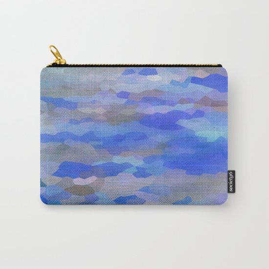 Blue Waves Carry-All Pouch