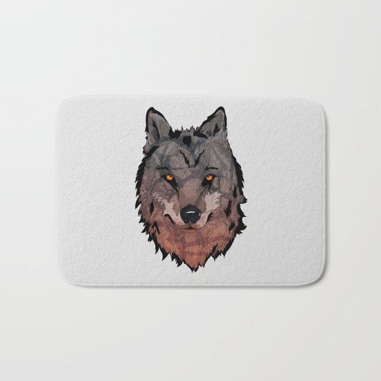 Wolf Mother Bath Mat