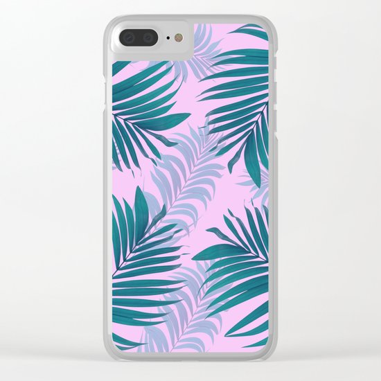 tropical Clear iPhone Case