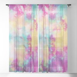 Purple Dream Sheer Curtain