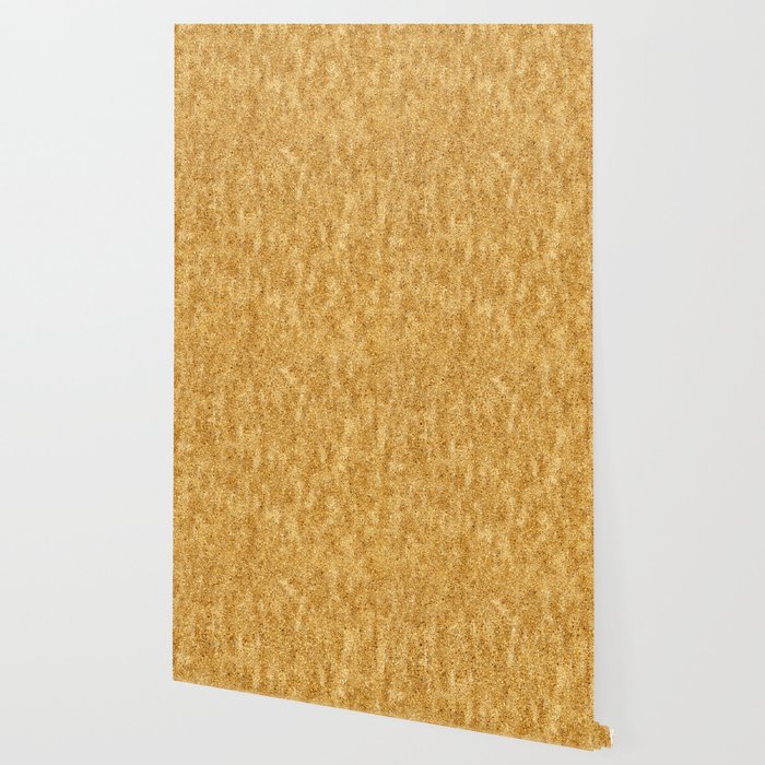 Classic Gold Glitter Wallpaper By Honorandobey Society6