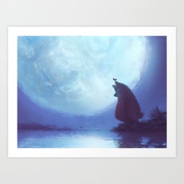 Midnight Thoughts Art Print