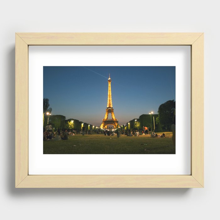 The Eiffel Tower Recessed Framed Print