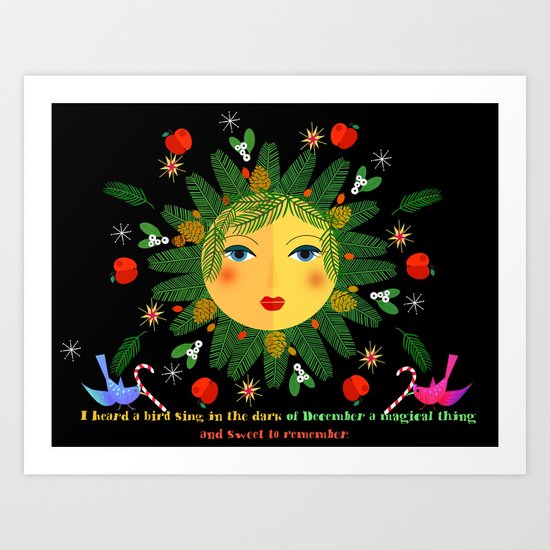 December Art Print