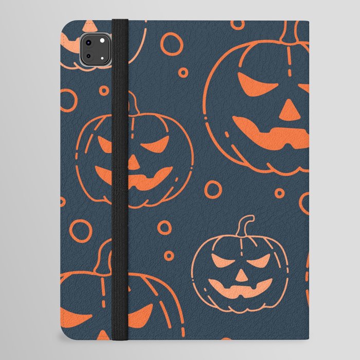 Pumpkin Halloween Background iPad Folio Case