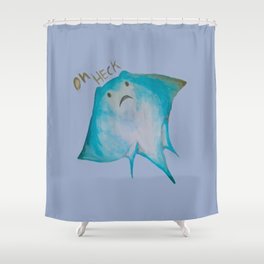 Oh Heck Shower Curtain