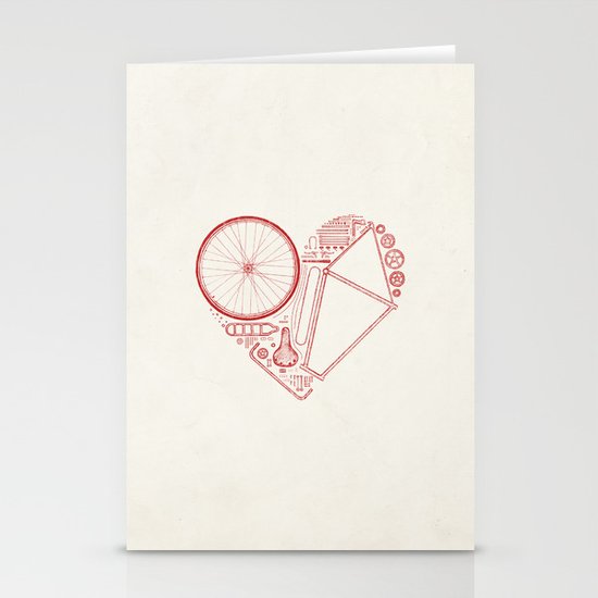 Love Bike Stationery Cards