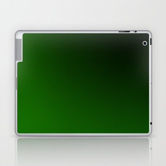 17 Green Gradient Background 220713 Valourine Digital Design Laptop & iPad Skin