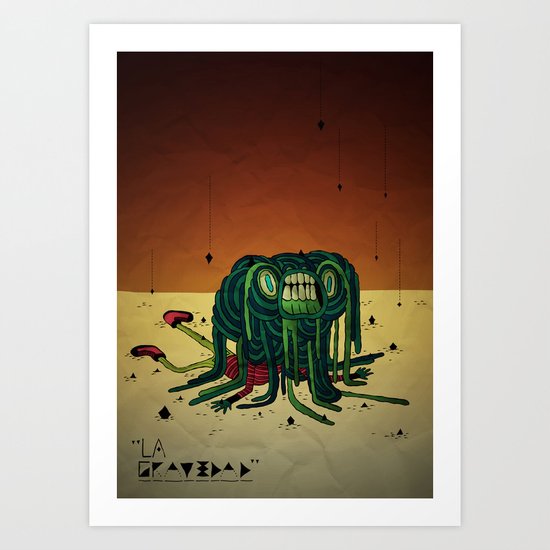 The Gravity Art Print