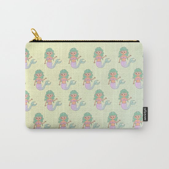 tanned mermaids pattern Carry-All Pouch