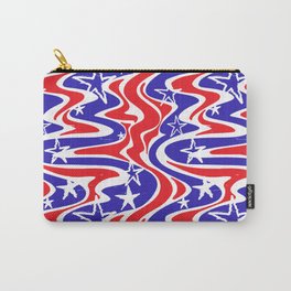 America Stars Carry-All Pouch | July, Holiday, White, Illustration, Design, Graphicdesign, Patriotic, Day, Celebration, Star 