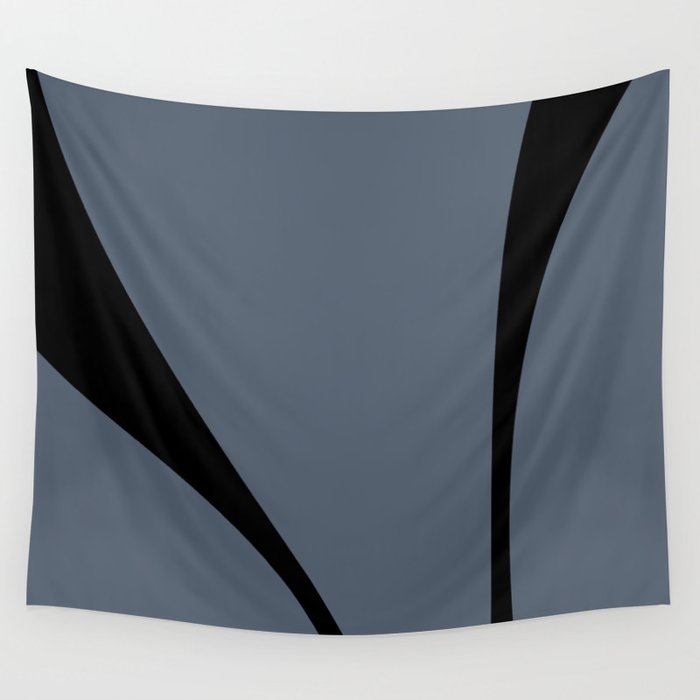Minimalist Plant Abstract V Wall Tapestry