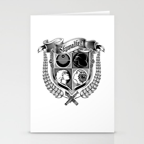 Family Coat of Arms Stationery Cards