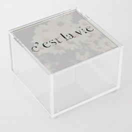 C'est La Vie..  Acrylic Box
