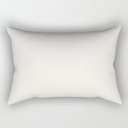 Off White Solid Color Pairs PPG Cotton Tail PPG0998-1 - All One Single Shade Hue Colour Rectangular Pillow
