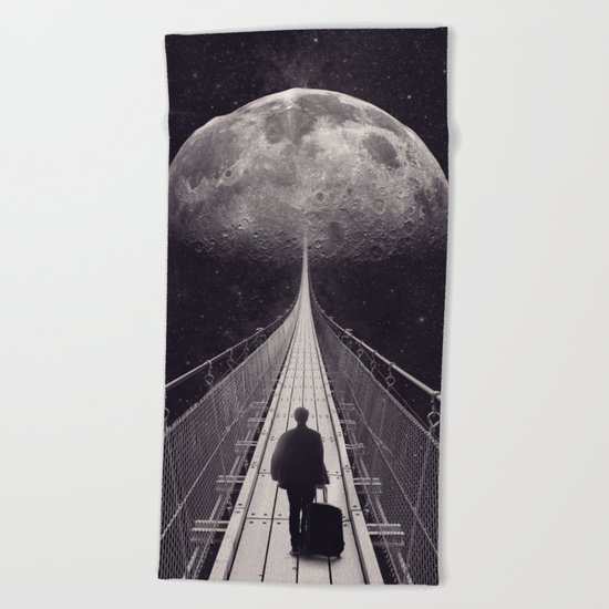 Space Trip Beach Towel