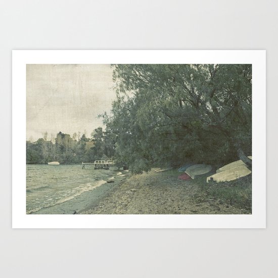 Acacia Bay Art Print