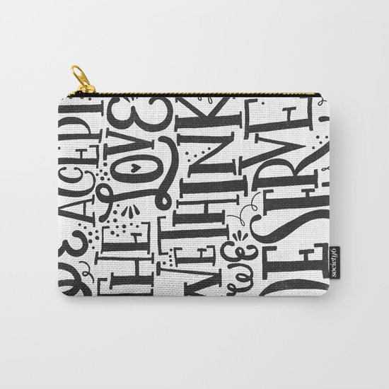 WALLFLOWER Carry-All Pouch