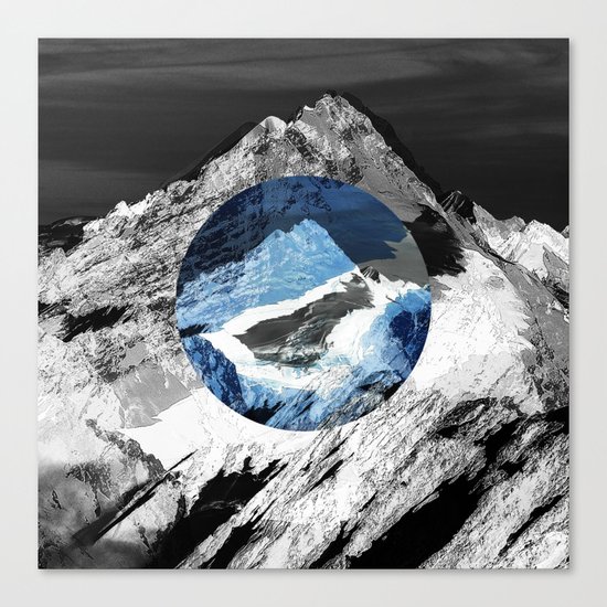 Lost mountain Canvas Print