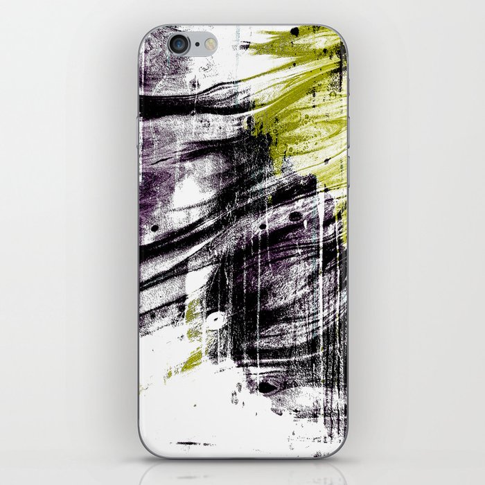 Yellow And Pink Feather iPhone Skin