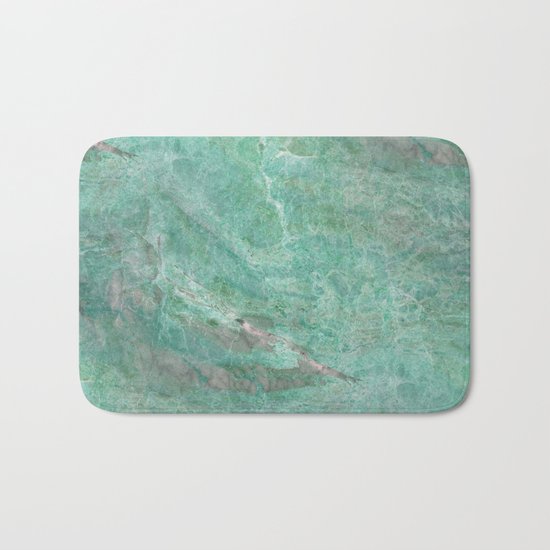 Alfetta verde - turquoise stone Bath Mat