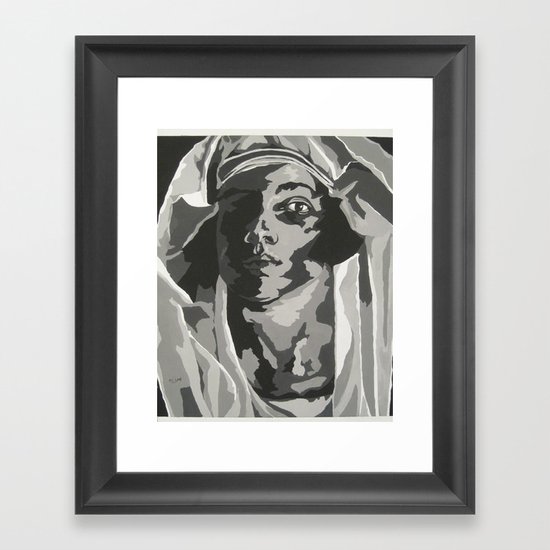 Bride Framed Art Print