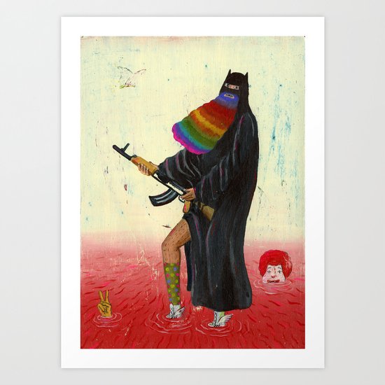 fancy islam Art Print
