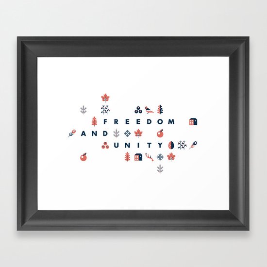Vermont Framed Art Print