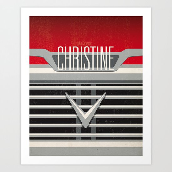Minimal Poster - Christine Art Print