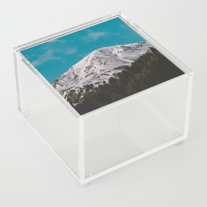 Snow Mountain Acrylic Box