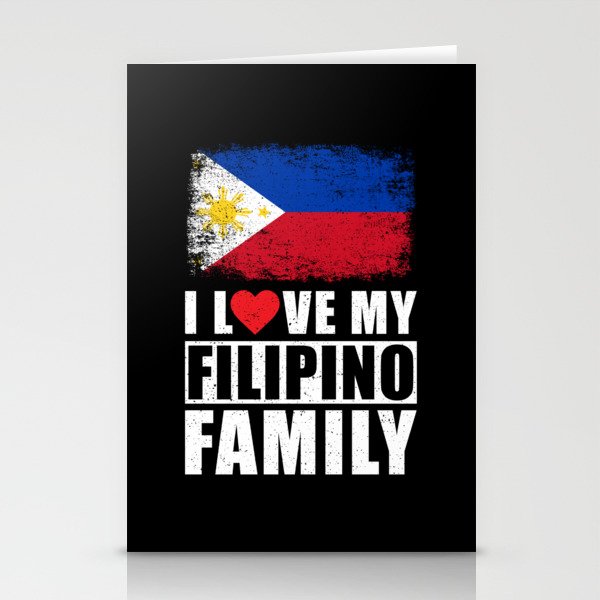 Filipino Family Stationery Cards