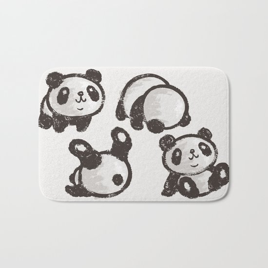Panda Bath Mat