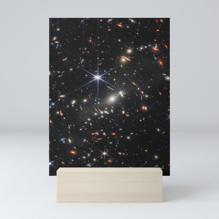 James Webb Space Telescope First Deep Field: Galaxy Cluster SMACS 0723  Mini Art Print