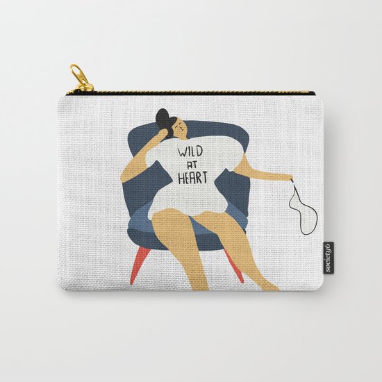 Wild at Heart Carry-All Pouch